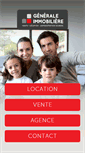 Mobile Screenshot of generaleimmobiliere73.com